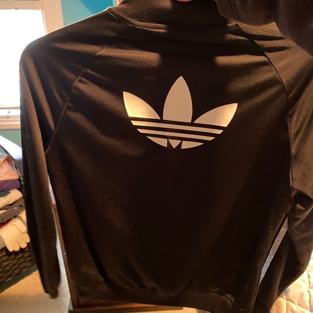 Adidas black jacket